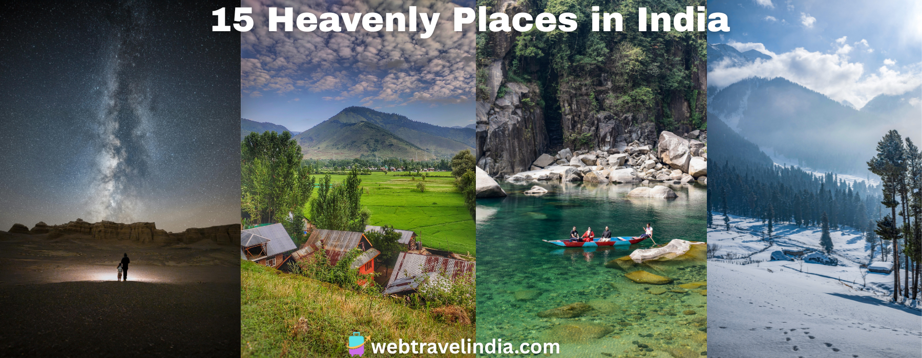 heavenly places in India