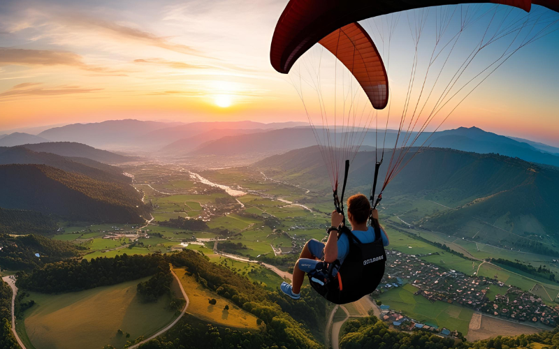 Paragliding in Bir Billing – solo adventure in Himachal sky