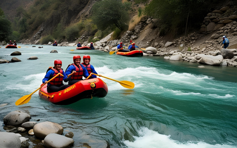 Thrilling solo river rafting in Rishikesh, Uttarakhand