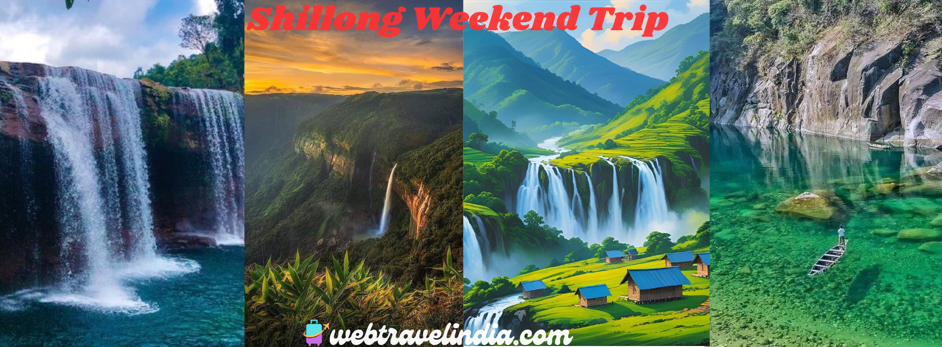 Shillong weekend trip highlights – waterfalls, cherry blossoms, and stargazing views