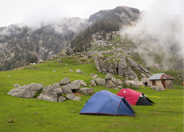 Camping in McLeod Ganj Mountains – Budget-Friendly Solo Travel Destination in India under ₹10,000 for Adventure Seekers