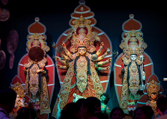 “Durga Puja celebration in Kolkata, West Bengal – cultural state to visit in October”