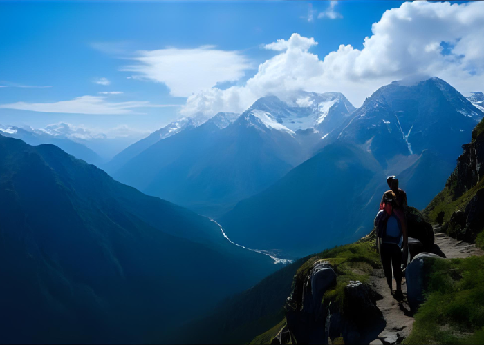 Triund trek mountain views in McLeodGanj – budget hill station destination in India